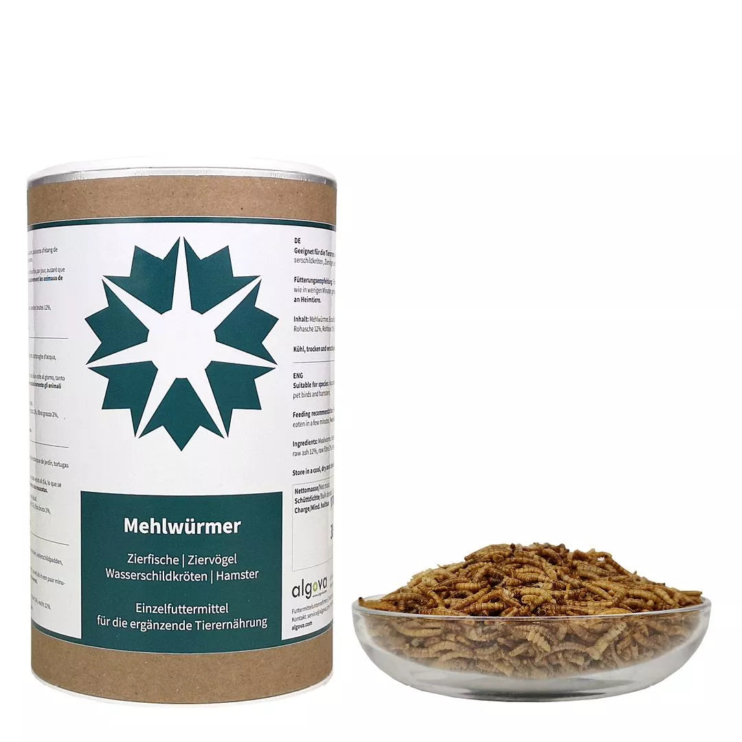 Mehlwürmer getrocknet - 170g/1000ml
