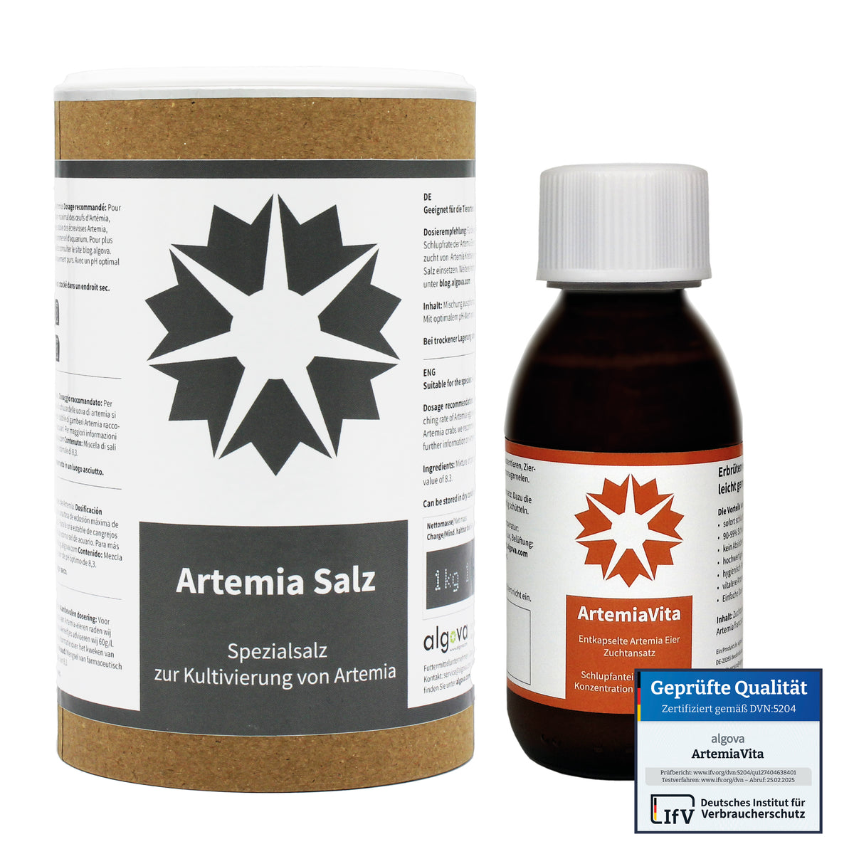 ArtemiaVita StarterSet - zertifiziert durch das Deutsche Institut für Verbrauchenschutz