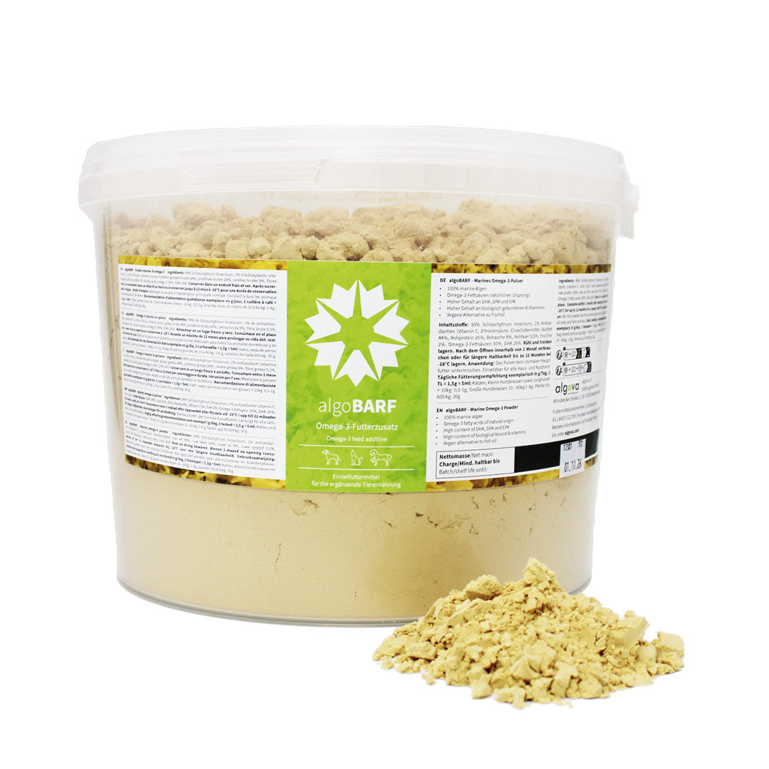 algoBarf Futterzusatz - Schizochytrium Alge - 5kg