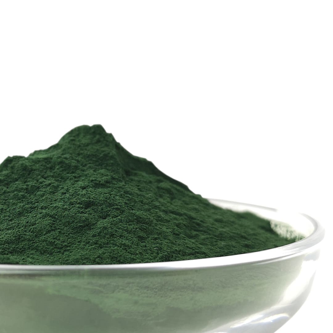 Bio Spirulina Pulver für Fische, Hund, Katze und Pferd - Detailansicht