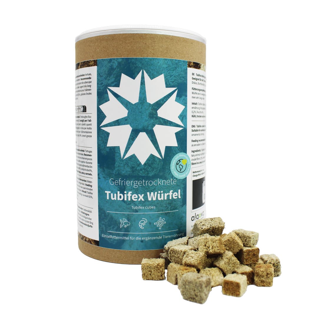 Tubifex Würfel - 1000ml/100g