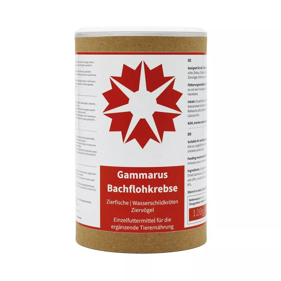 Gammarus Bachflohkrebse getrocknet - 1000ml/120g