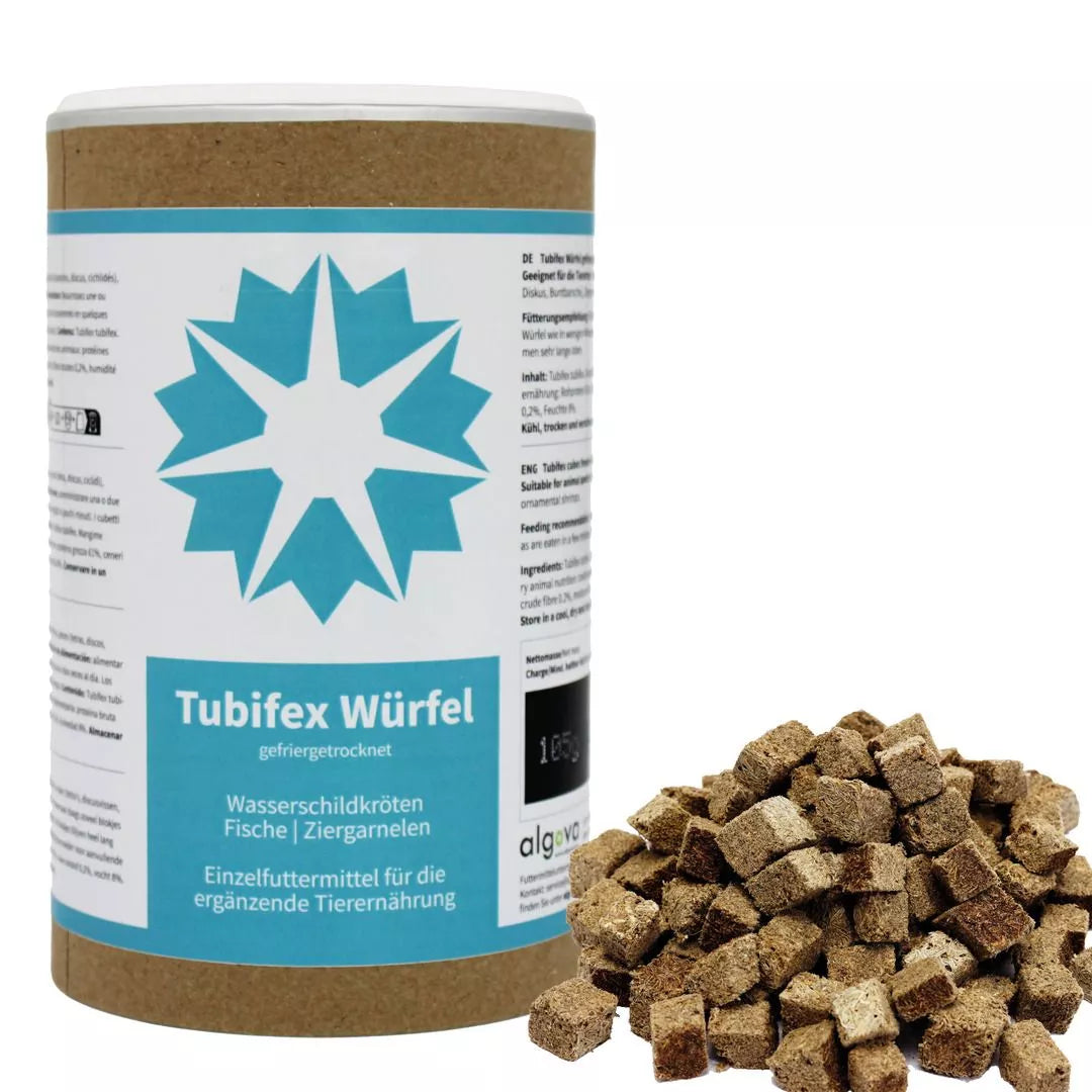 Tubifex Würfel - 1000ml/100g