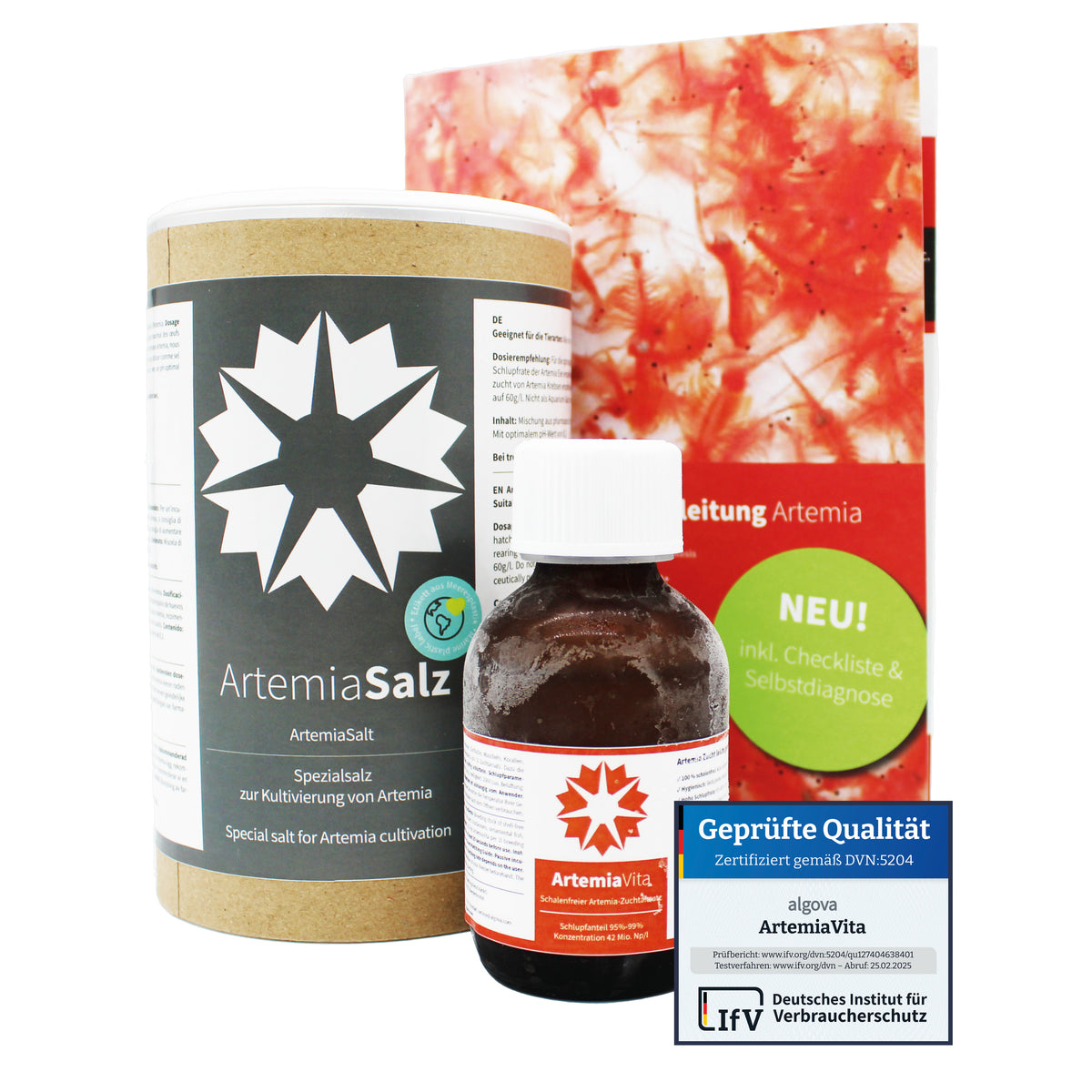 ArtemiaVita StarterSet (120ml ArtemiaVita, 1kg Salz)