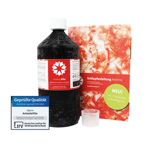 ArtemiaVita 1l - Dekapsulierte Artemia Eier, die schlüpfen - 95-99% Schlupfrate