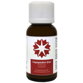 Copepoden Eier Acartica tonsa - Aufzuchtfutter für schwierige Larvenaufzuchten 25ml