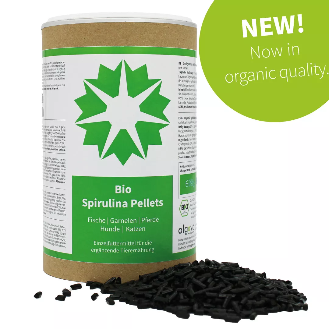 organic spirulina pellets